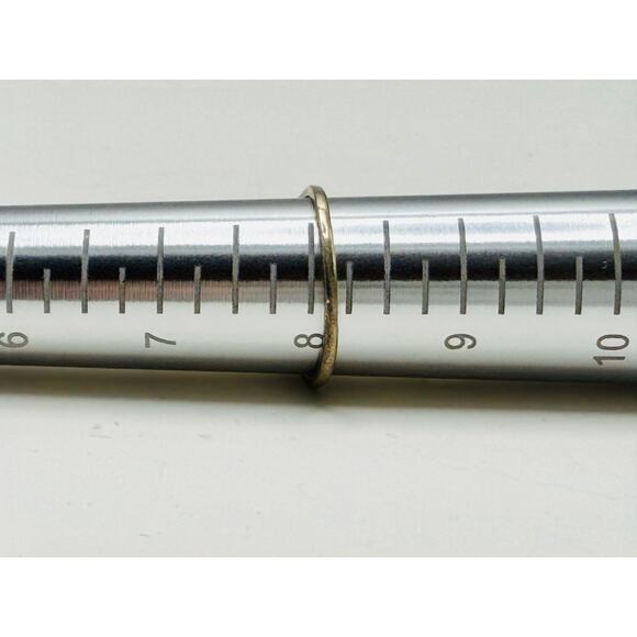 Vintage 925 Sterling Silver Smoky Quartz Oval Ring | Size 8 - Picture 3 of 4